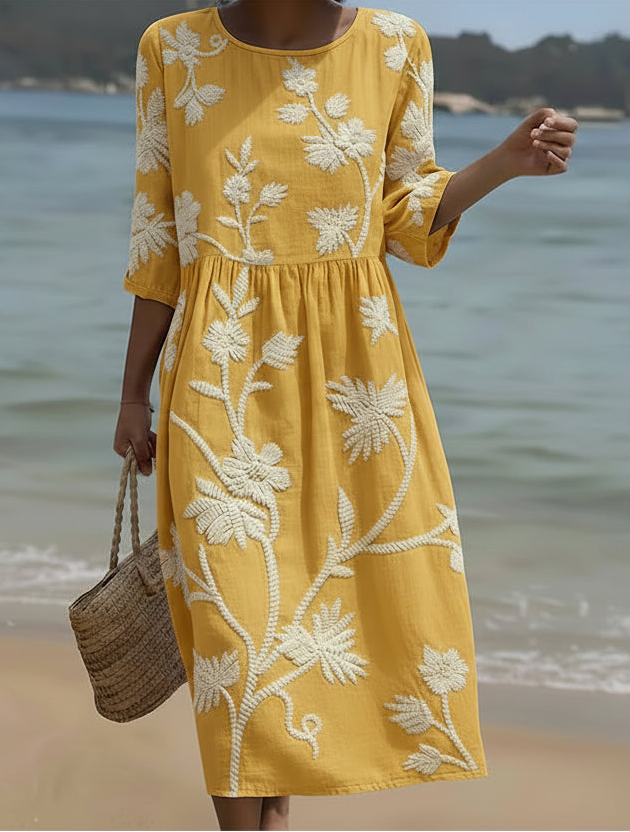 Vestidos florales elegantes
