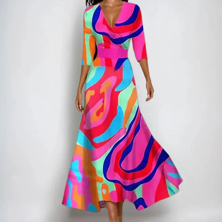 Emmy | Vestido Floral de Lujo