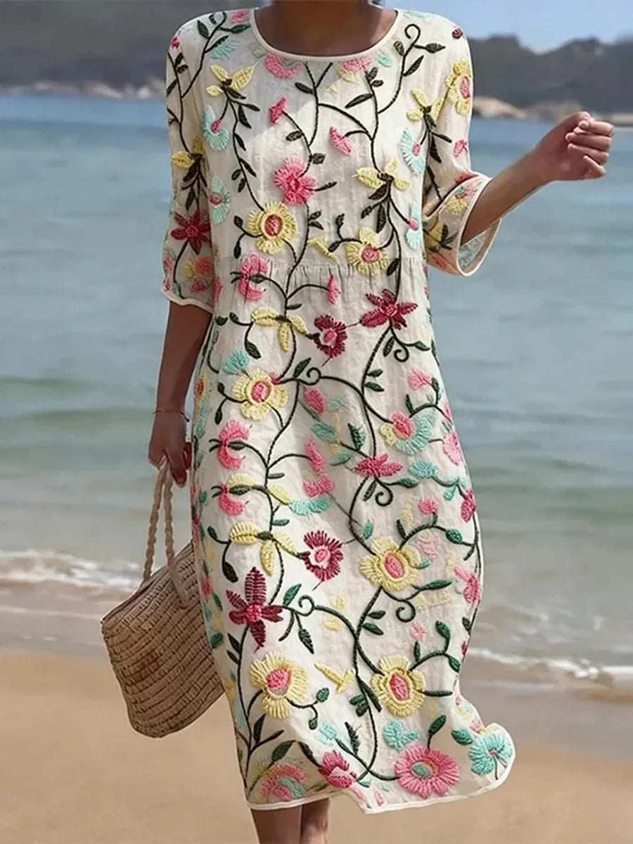 Rebecca | Vestido floral elegante
