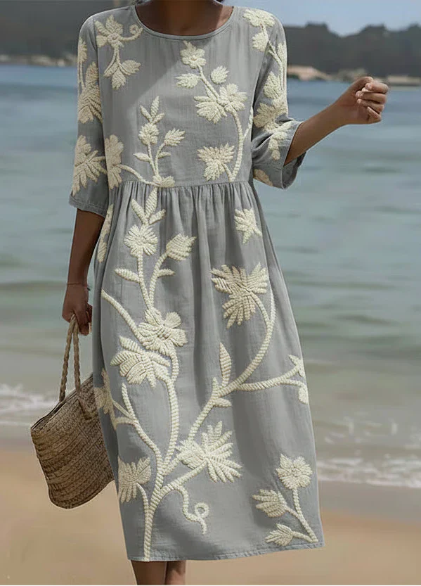 Solana | Vestido midi floral