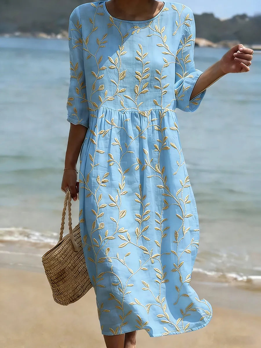 Natalie | Vestido midi floral