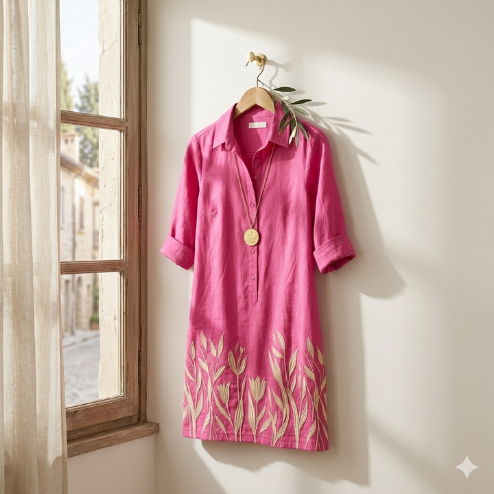 Ana | Vestido midi estampado floral