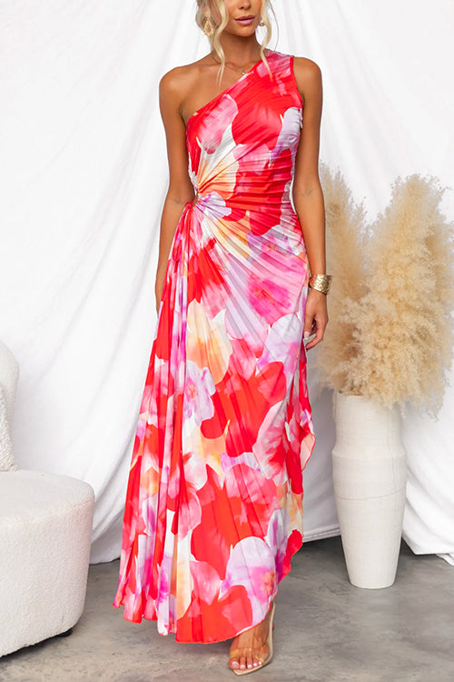Isabelle | Vestido largo asimétrico elegante