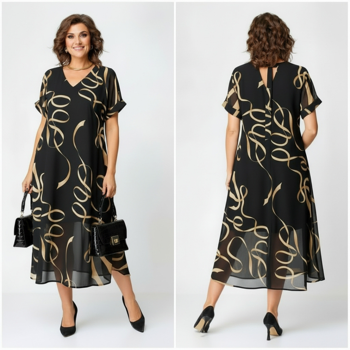 Elenia | Vestido con volantes de elegancia atemporal