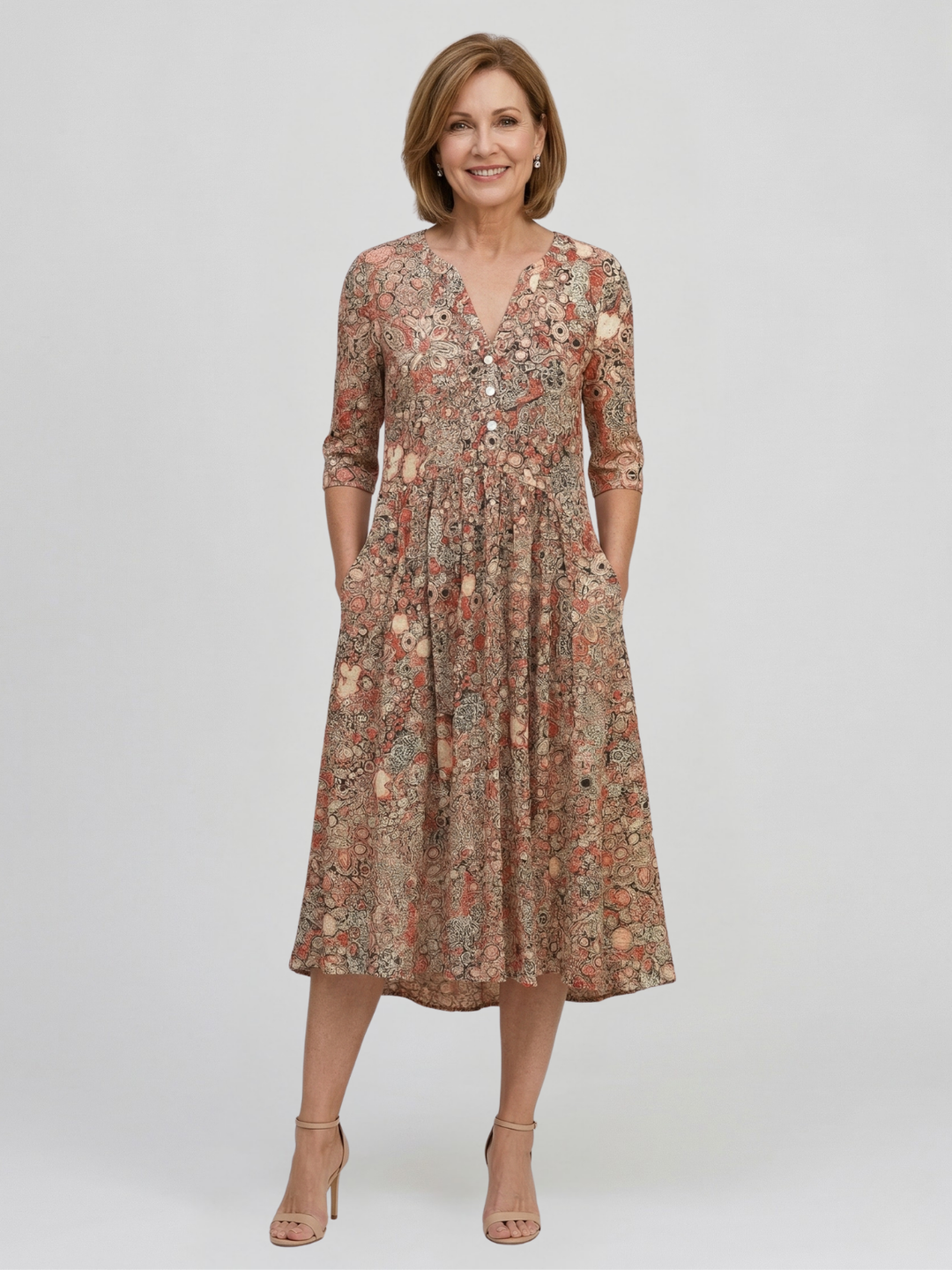 CARLA | VESTIDO MIDI