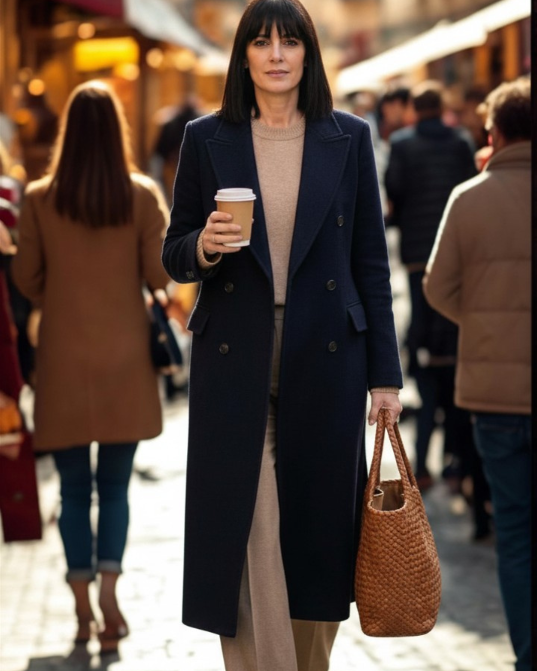 Patrimonio | Bolso tote de cuero hecho a mano Lana