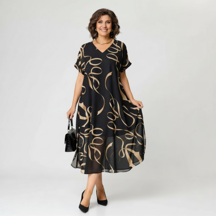 Elenia | Vestido con volantes de elegancia atemporal