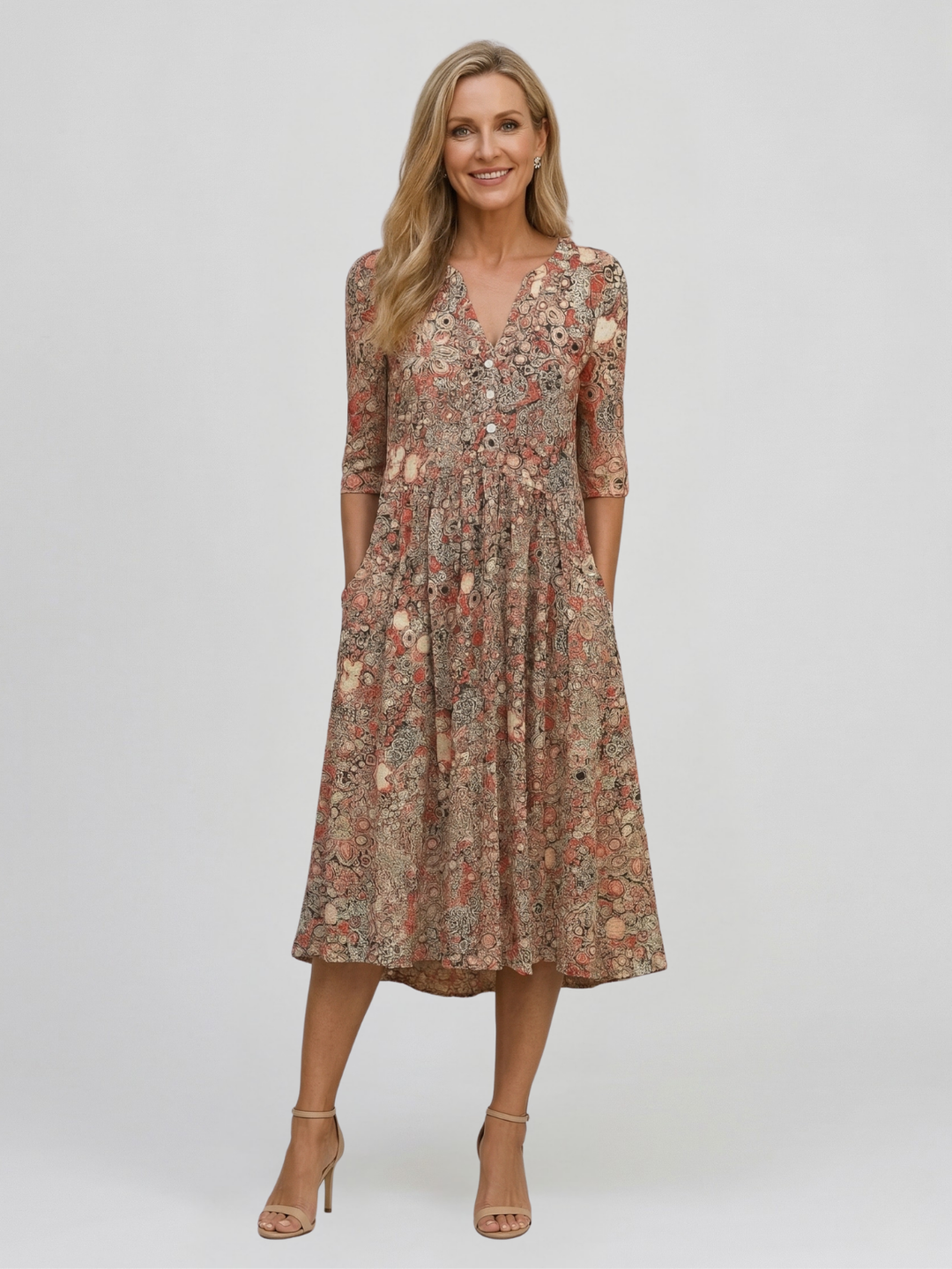 CARLA | VESTIDO MIDI