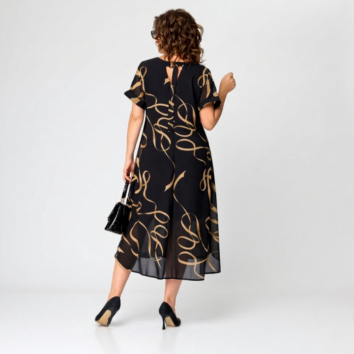 Elenia | Vestido con volantes de elegancia atemporal