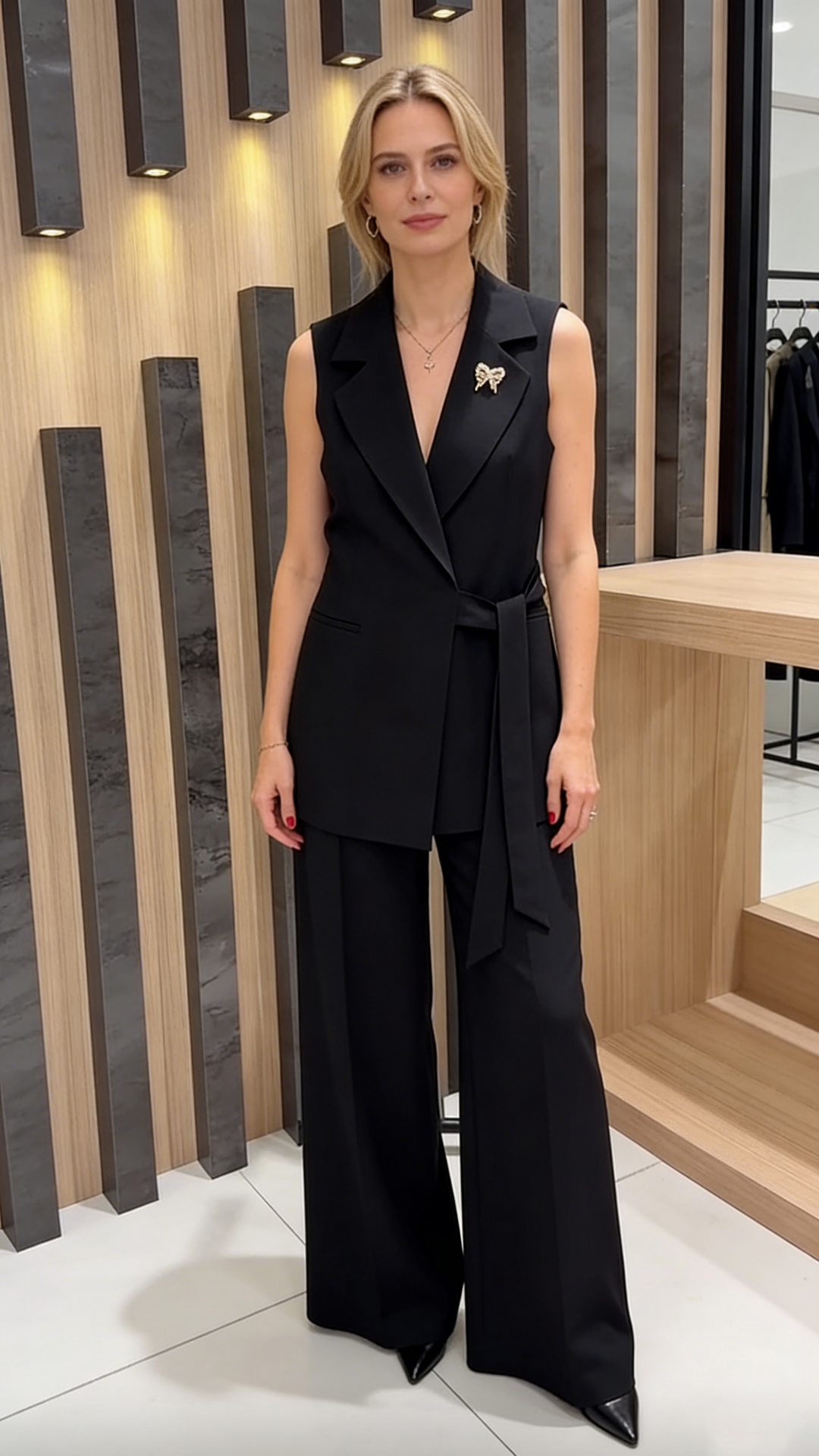 Valentina | Conjunto Elegante Sin Mangas