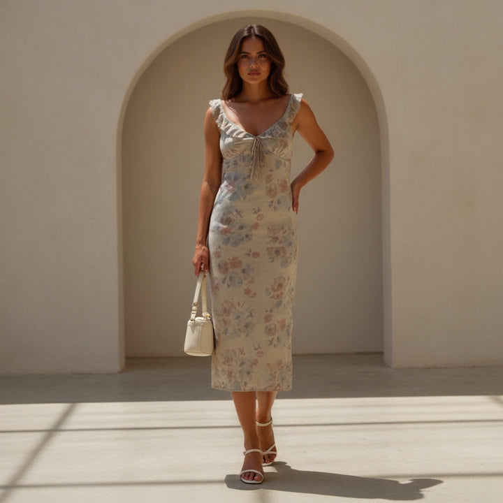 Isabella | Vestido Floral de Verano