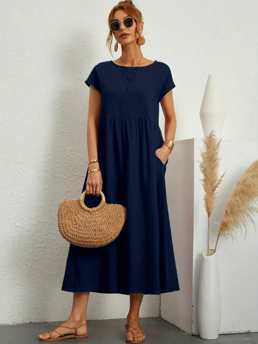 Gabrielle | Vestido midi elegante