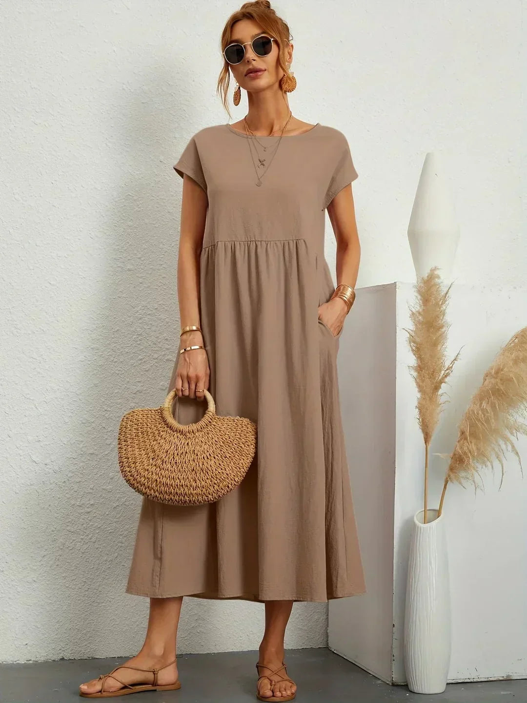 Gabrielle | Vestido midi elegante