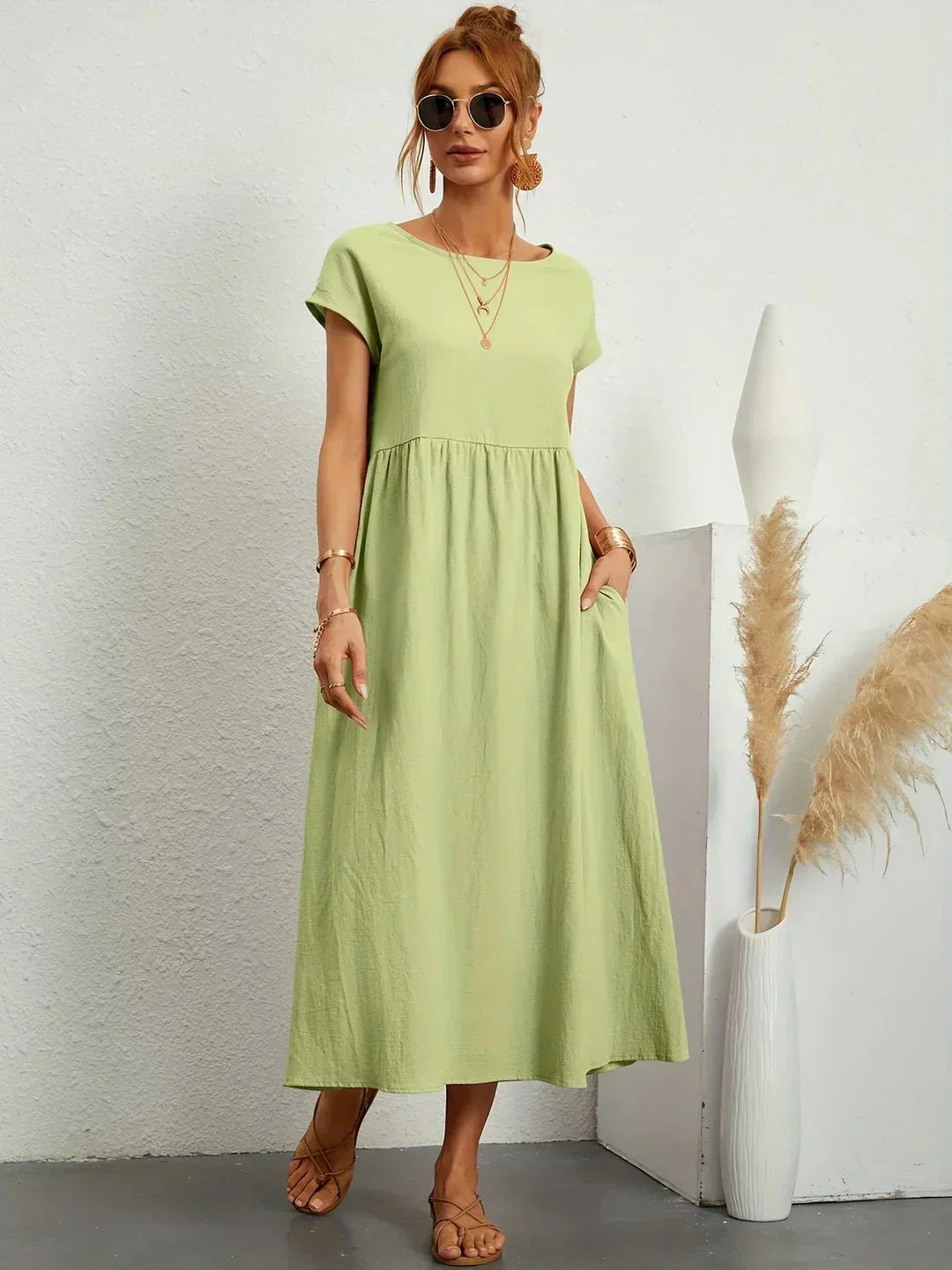 Gabrielle | Vestido midi elegante