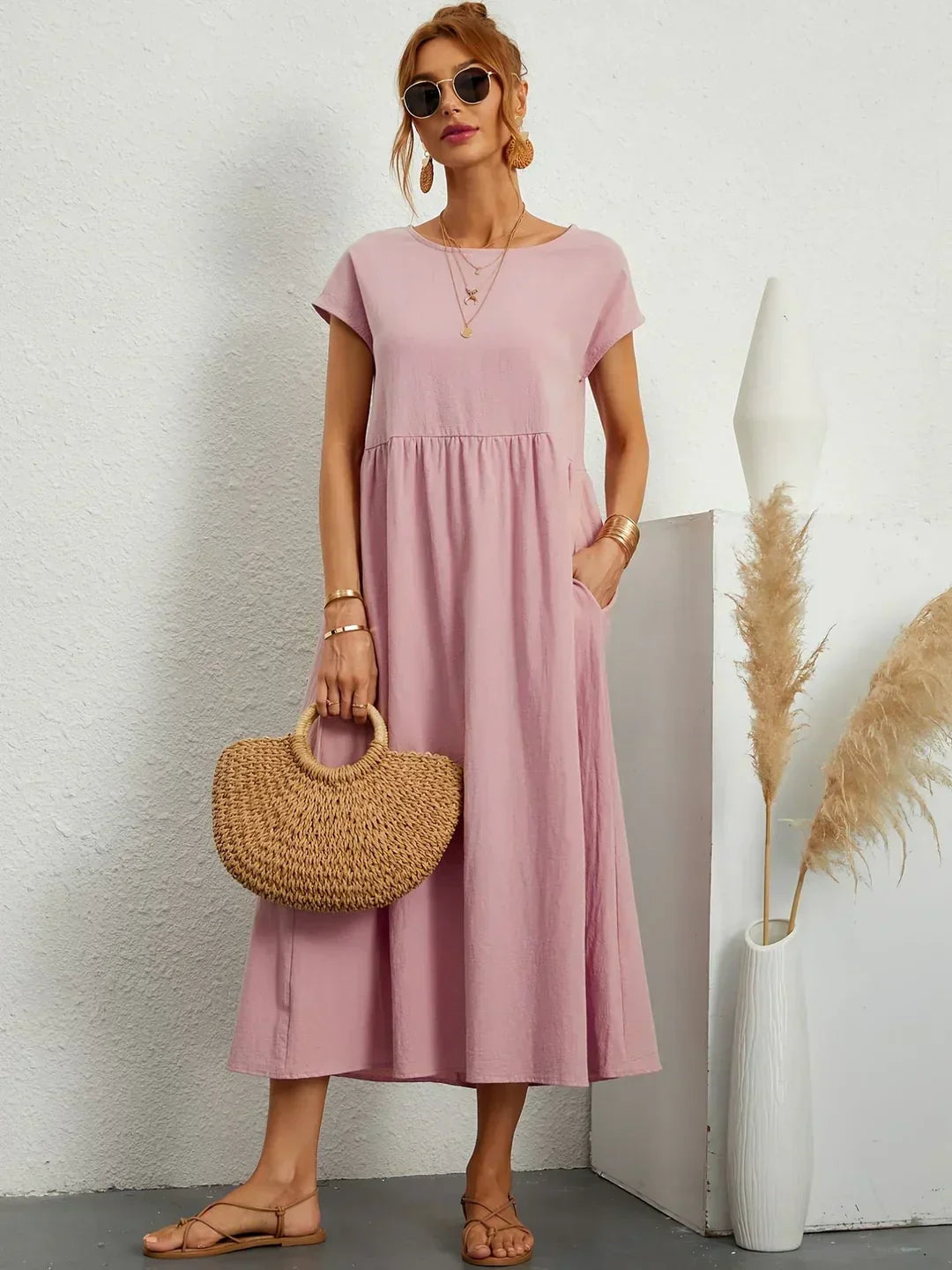 Gabrielle | Vestido midi elegante