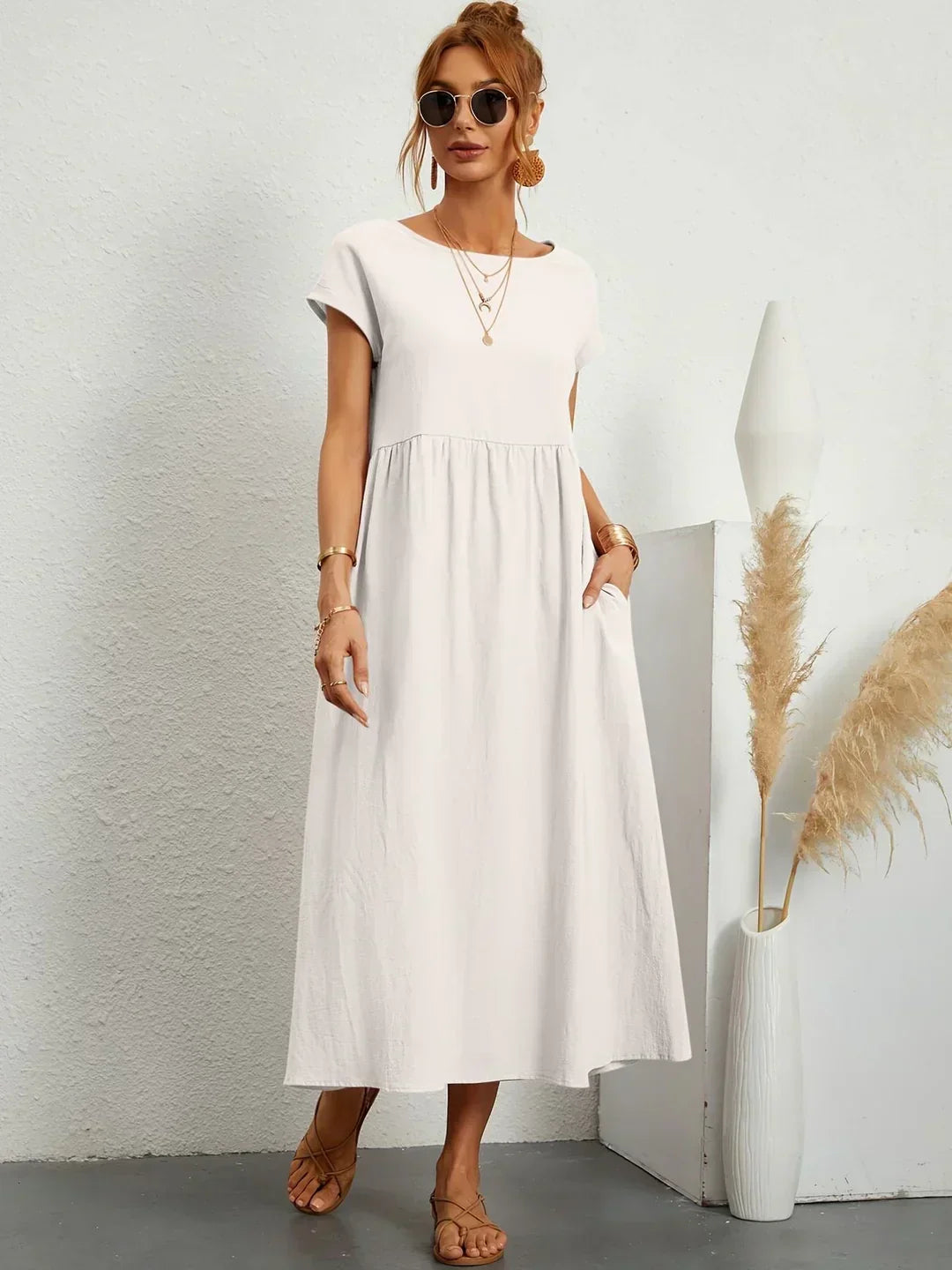 Gabrielle | Vestido midi elegante