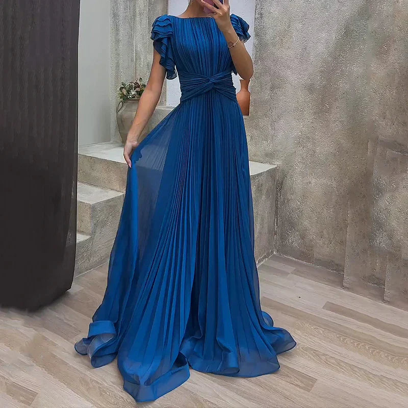 Milena | Vestido de noche plisado