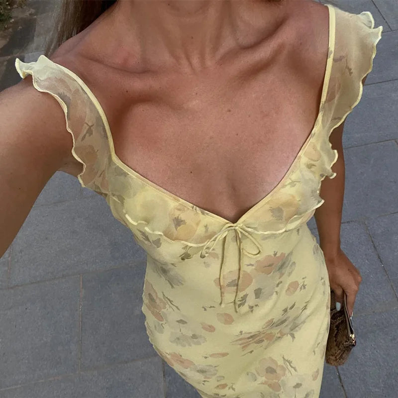 Isabella | Vestido Floral de Verano