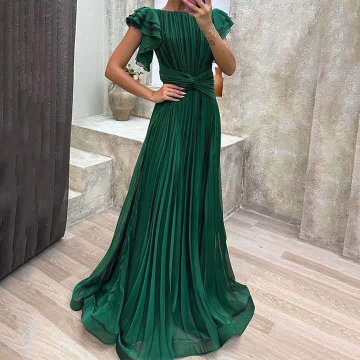 Milena | Vestido de noche plisado