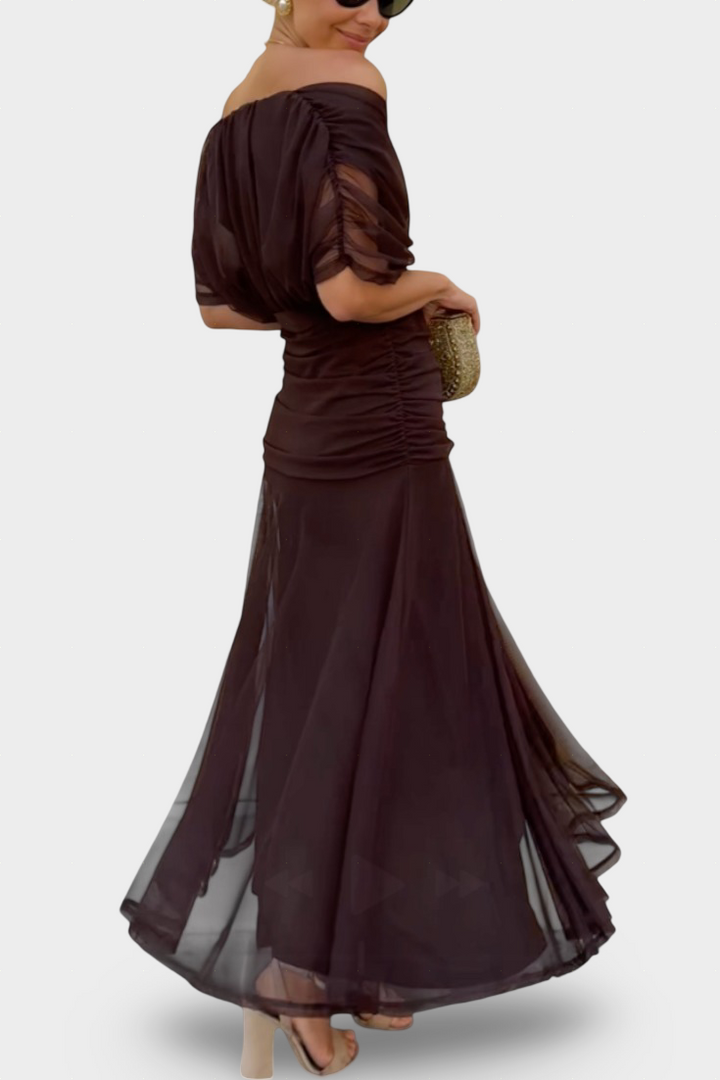 Florendra | Vestido largo floral elegante
