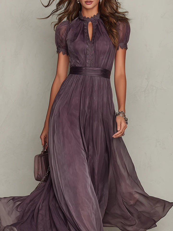 Flavia | Vestido largo morado