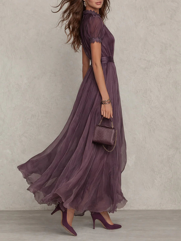 Flavia | Vestido largo morado