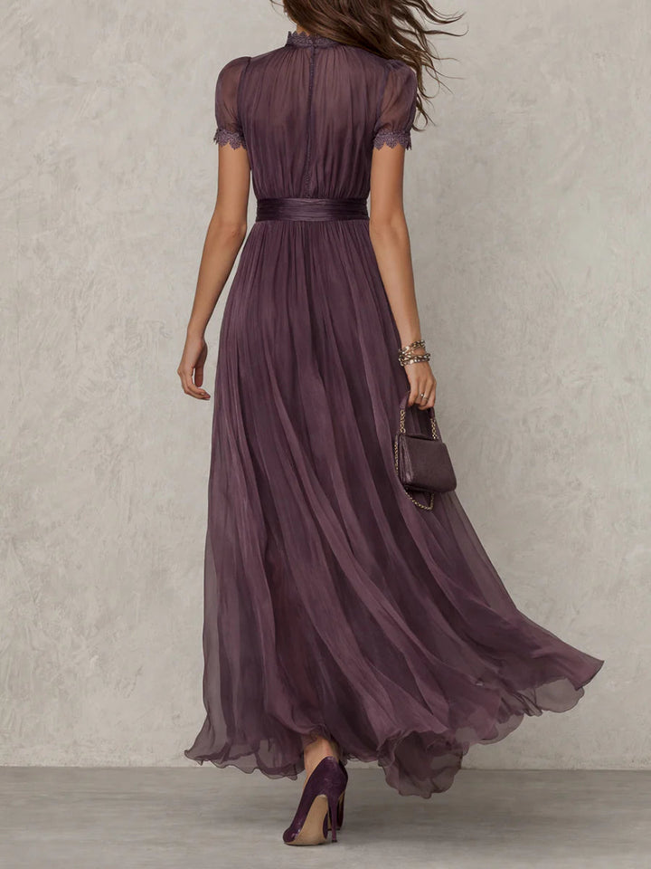 Flavia | Vestido largo morado