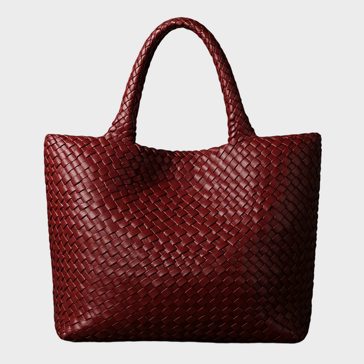 Patrimonio | Bolso tote de cuero hecho a mano Lana