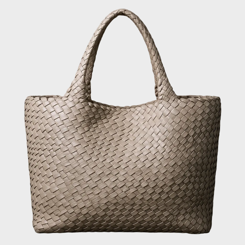 Patrimonio | Bolso tote de cuero hecho a mano Lana