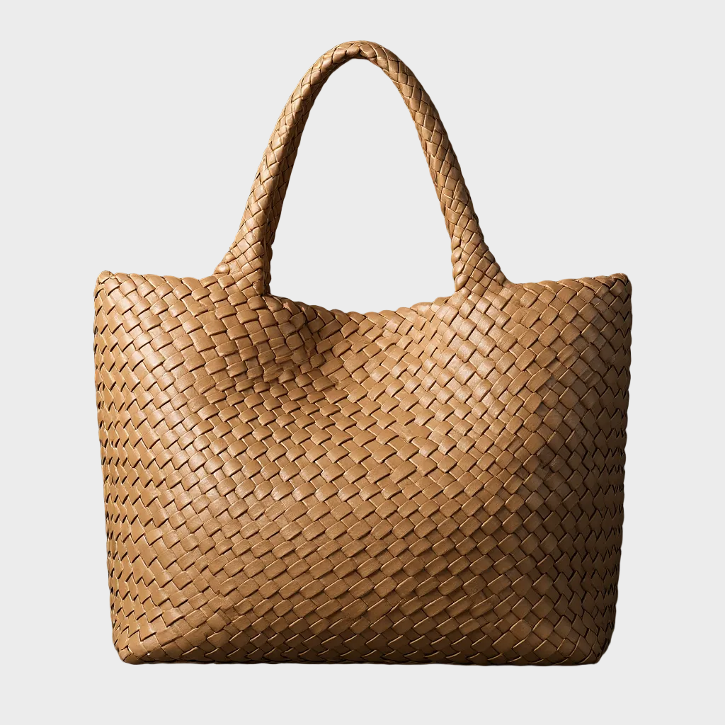 Patrimonio | Bolso tote de cuero hecho a mano Lana
