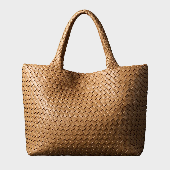 Patrimonio | Bolso tote de cuero hecho a mano Lana