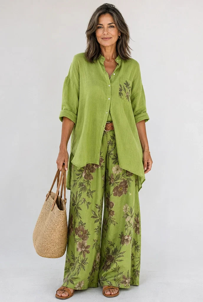 Catalina | Conjunto Floral Chic