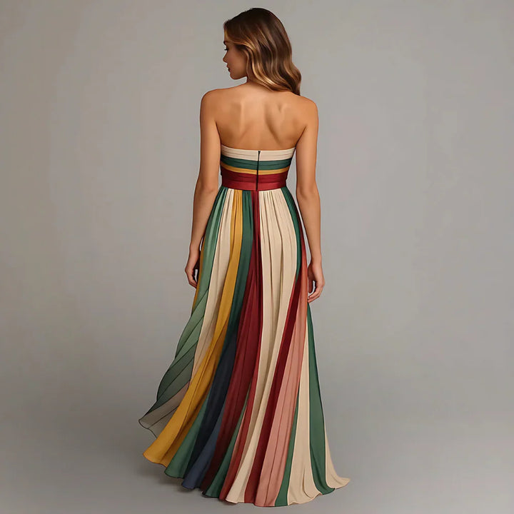 Talma | Vestido sin tirantes elegante