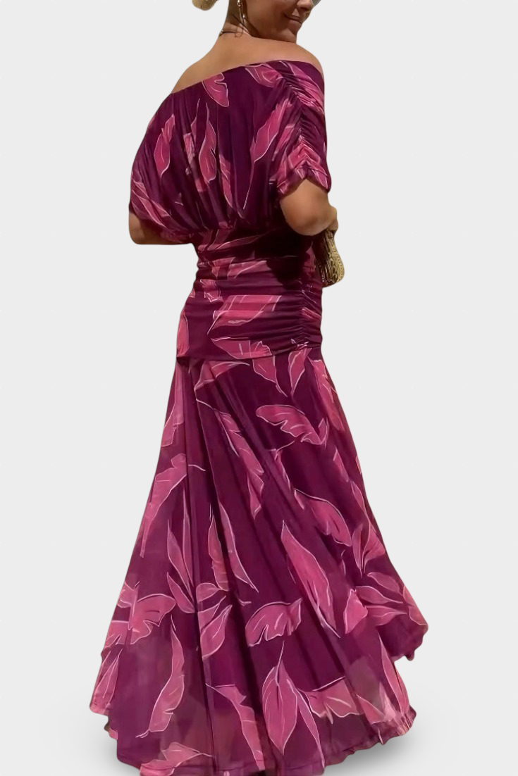 Florendra | Vestido largo floral elegante