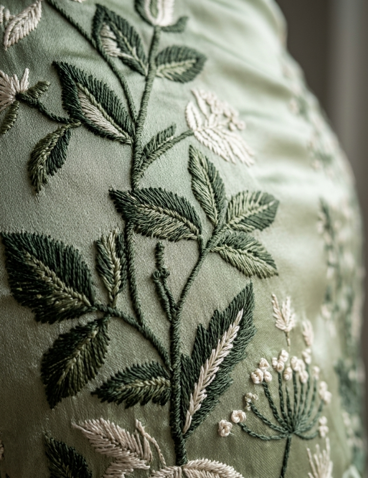 Rosita | Vestido elegante satén verde